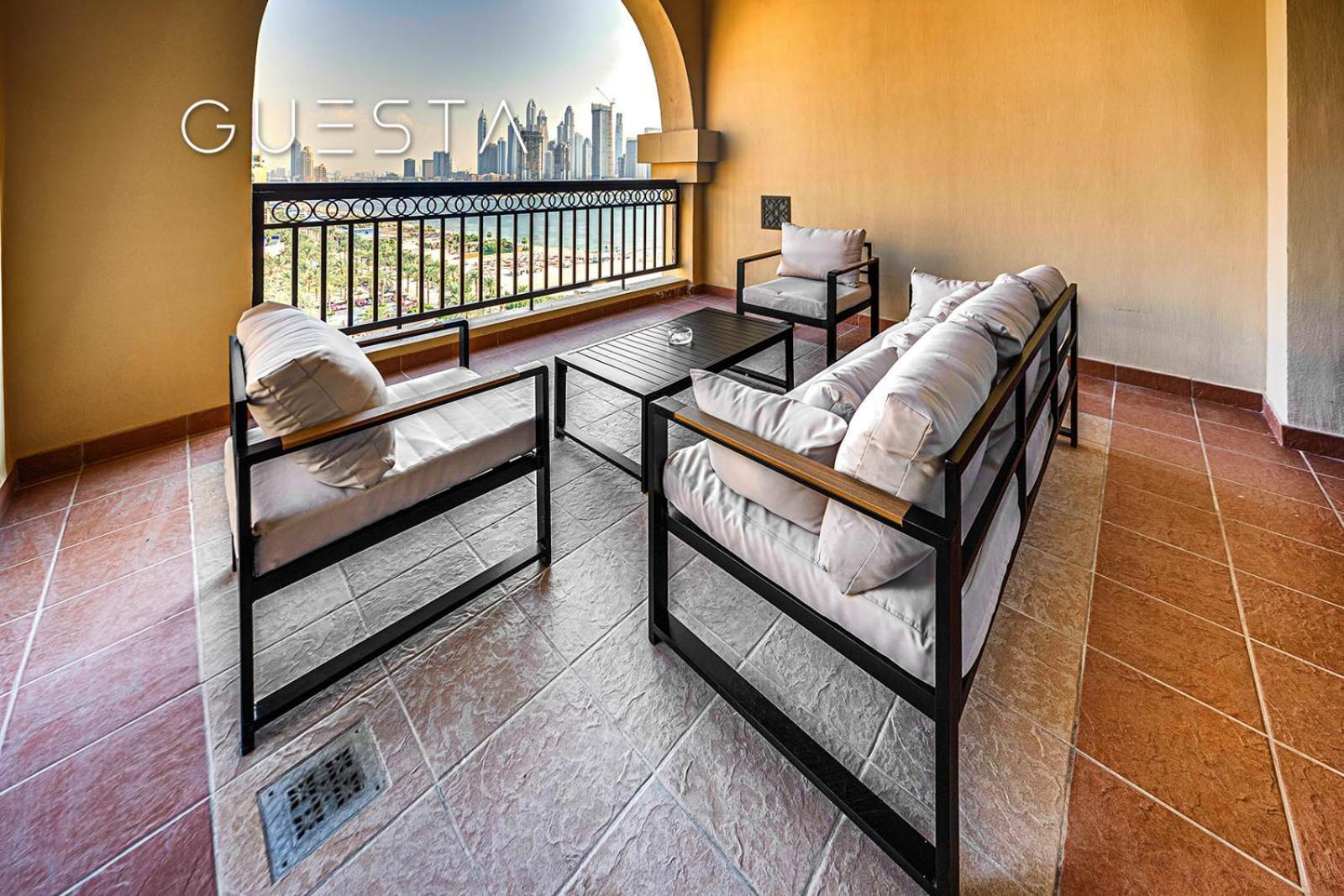Fairmont Apartments The Palm, Free Access To Hotel Beach And Pools Dubai Zimmer foto
