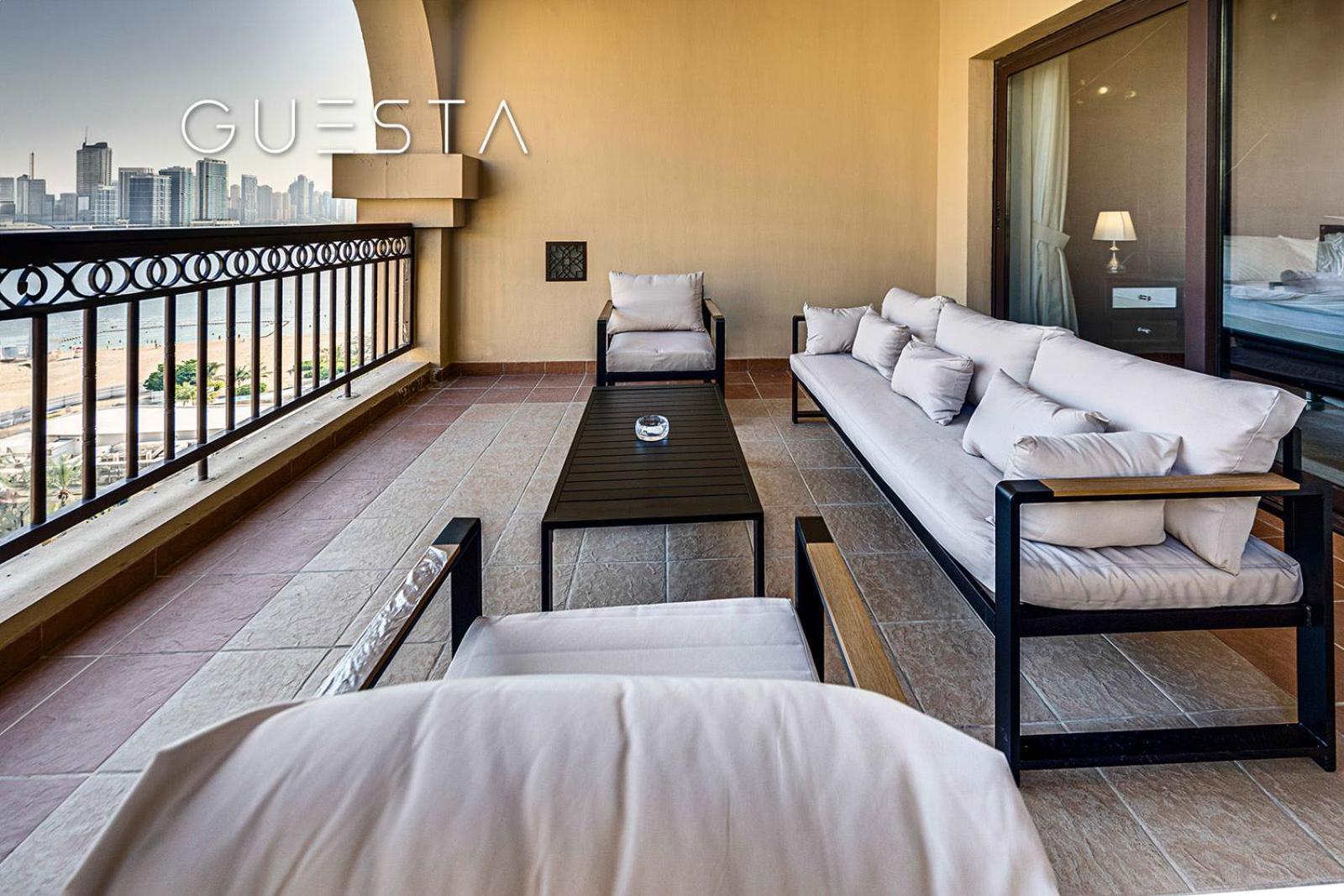 Fairmont Apartments The Palm, Free Access To Hotel Beach And Pools Dubai Zimmer foto